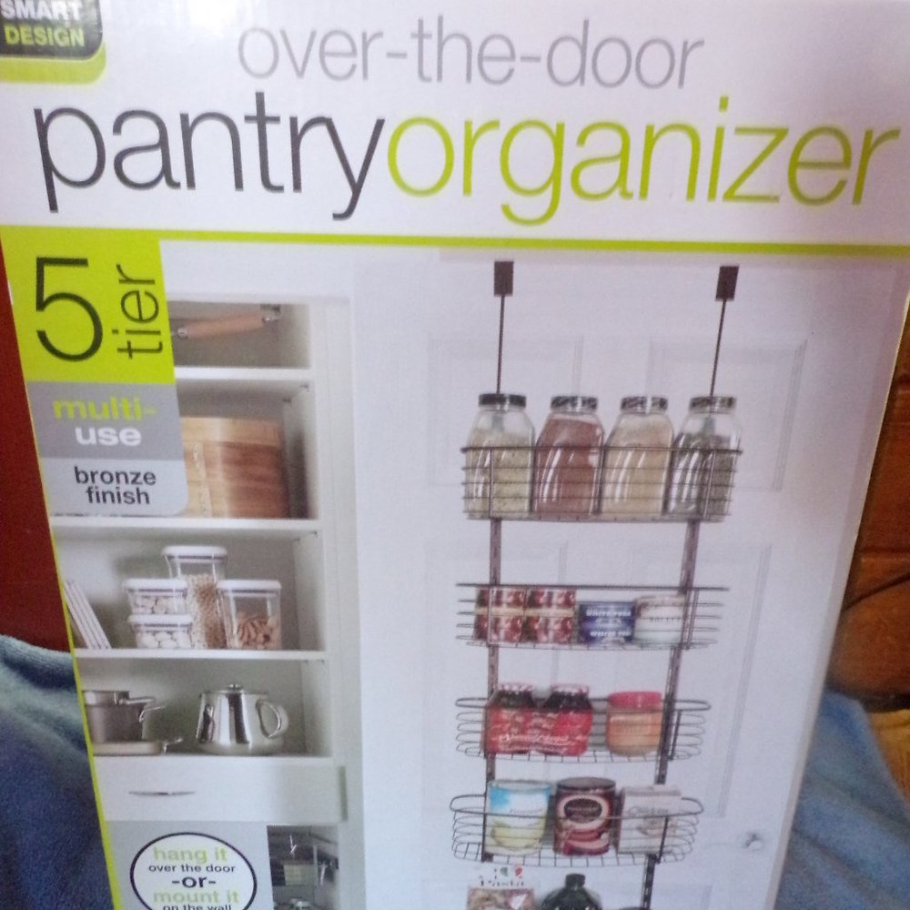 Pantry Organizer for Over the Door or Wall Mounted